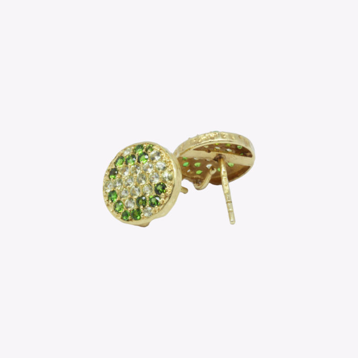 Polar Earrings -Quadrum with Boule - Image 4