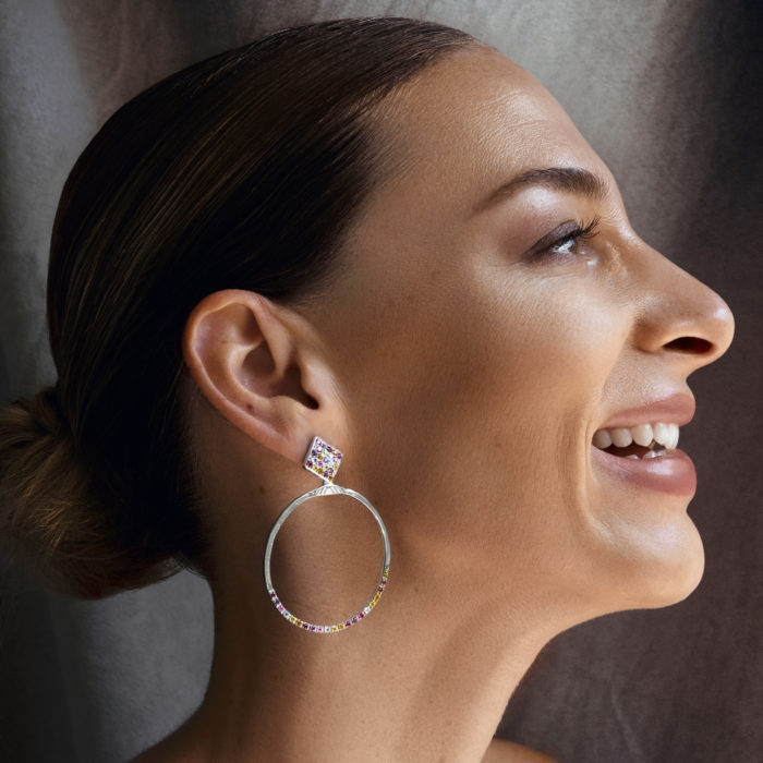 Bloom of Hoops Earrings - Quadrum - Image 2