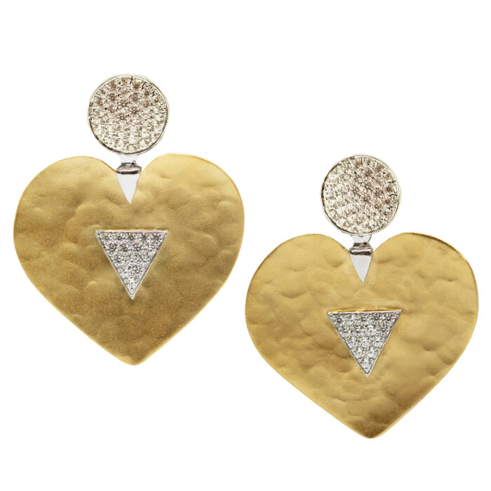 Heart earrings